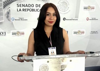 Fátima Veloz, la voz de la UACJ en el Primer Parlamento Nacional de Mujeres Jóvenes